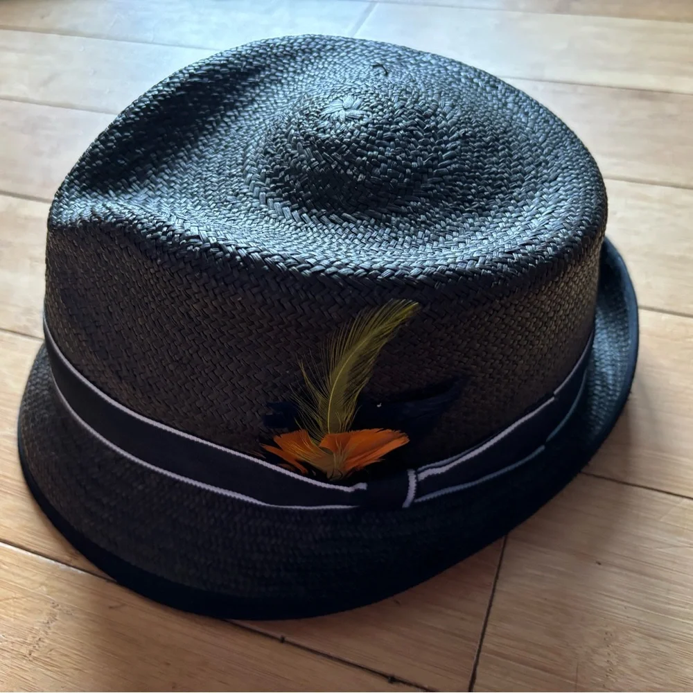 Truffaux Panama hat makers. Rare style - Sinatra. - Picture 1 of 6